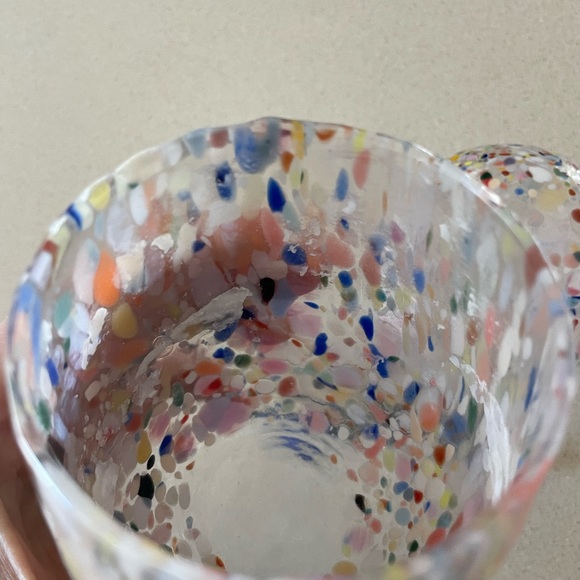 Set of 2 wineglass shaped candle votives - Picture 3 of 5